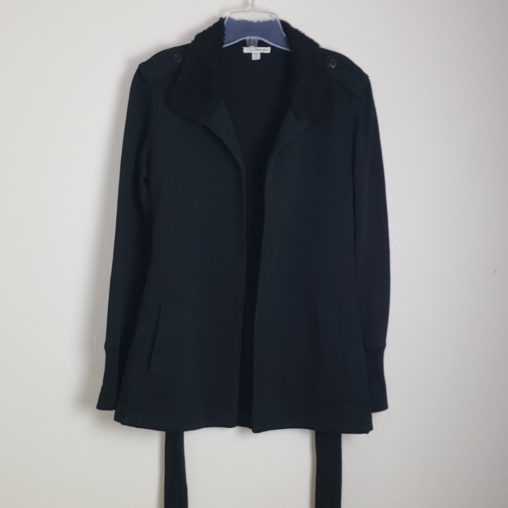 Standard James Sz2 Perse womans belted wrap jacket